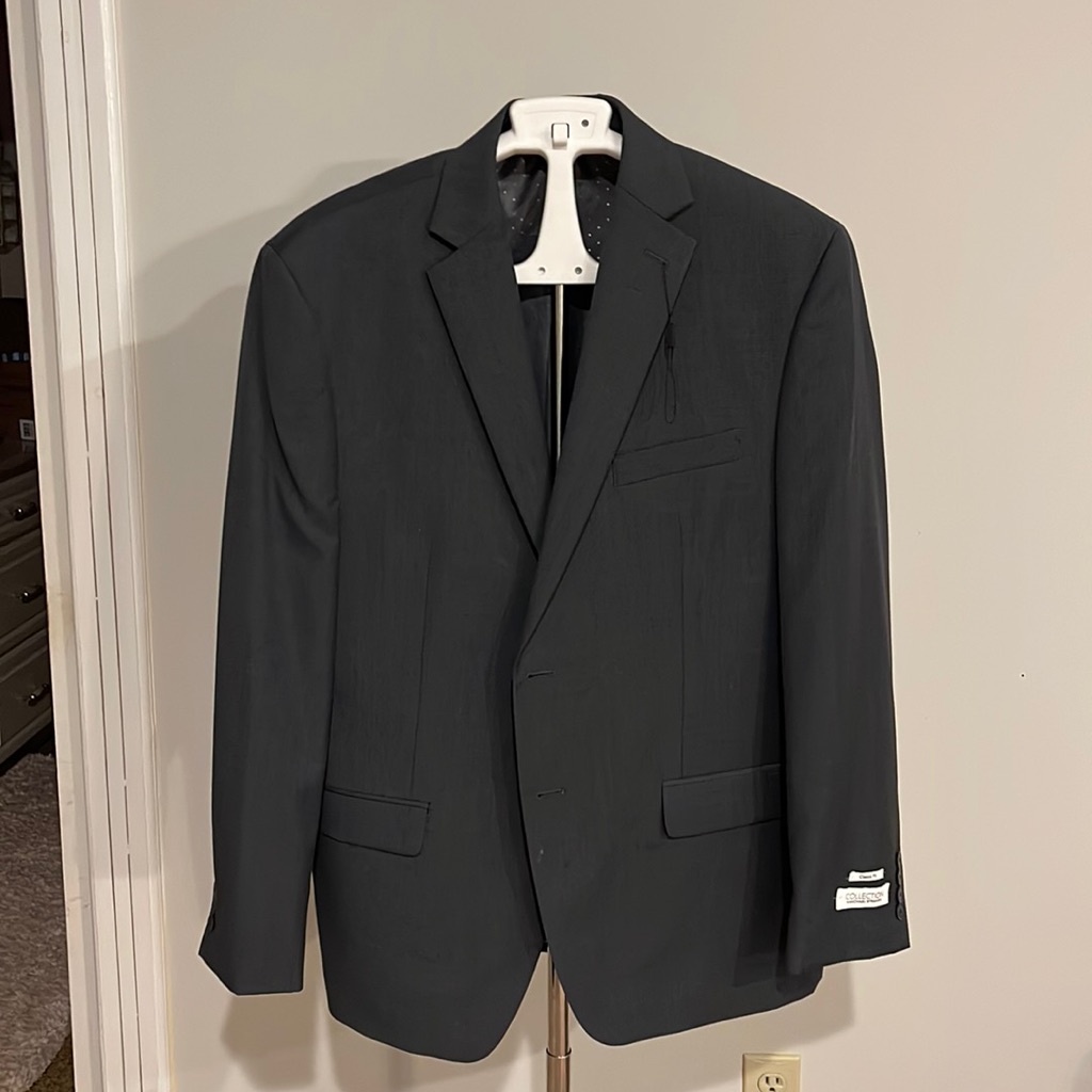 Gray Suit Jacket.